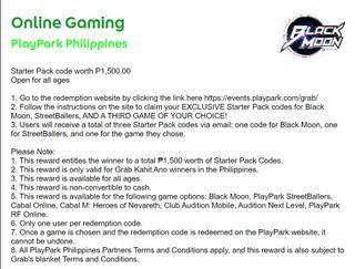 Vouchers and Codes (Go Gamers, PlayPark, Anytime Fitness, Fitness First, Yokee, Qello, Expedia, Gameroom)