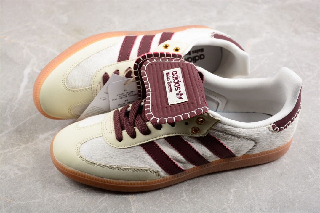 Wales Bonner x Adidas Samba Cream White Pony Shoes Euro 36 45