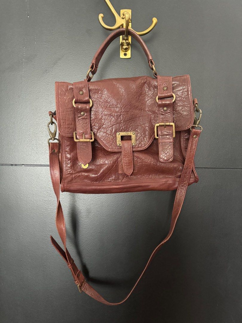 Warehouse Leather Satchel