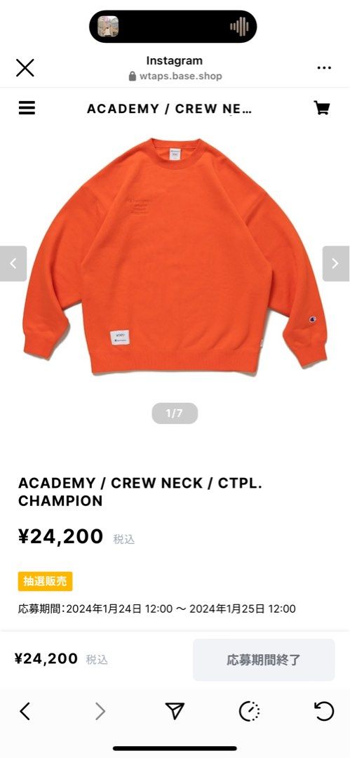 人気ブランド Design wtaps - ACADEMY / CREW NECK CTPL. CHAMPION ...