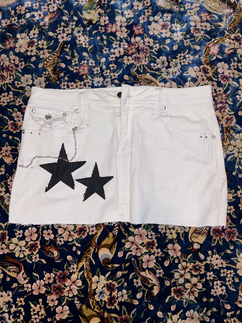Star top patch skirt