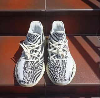 Yeezy v2 zebra outlet for sale