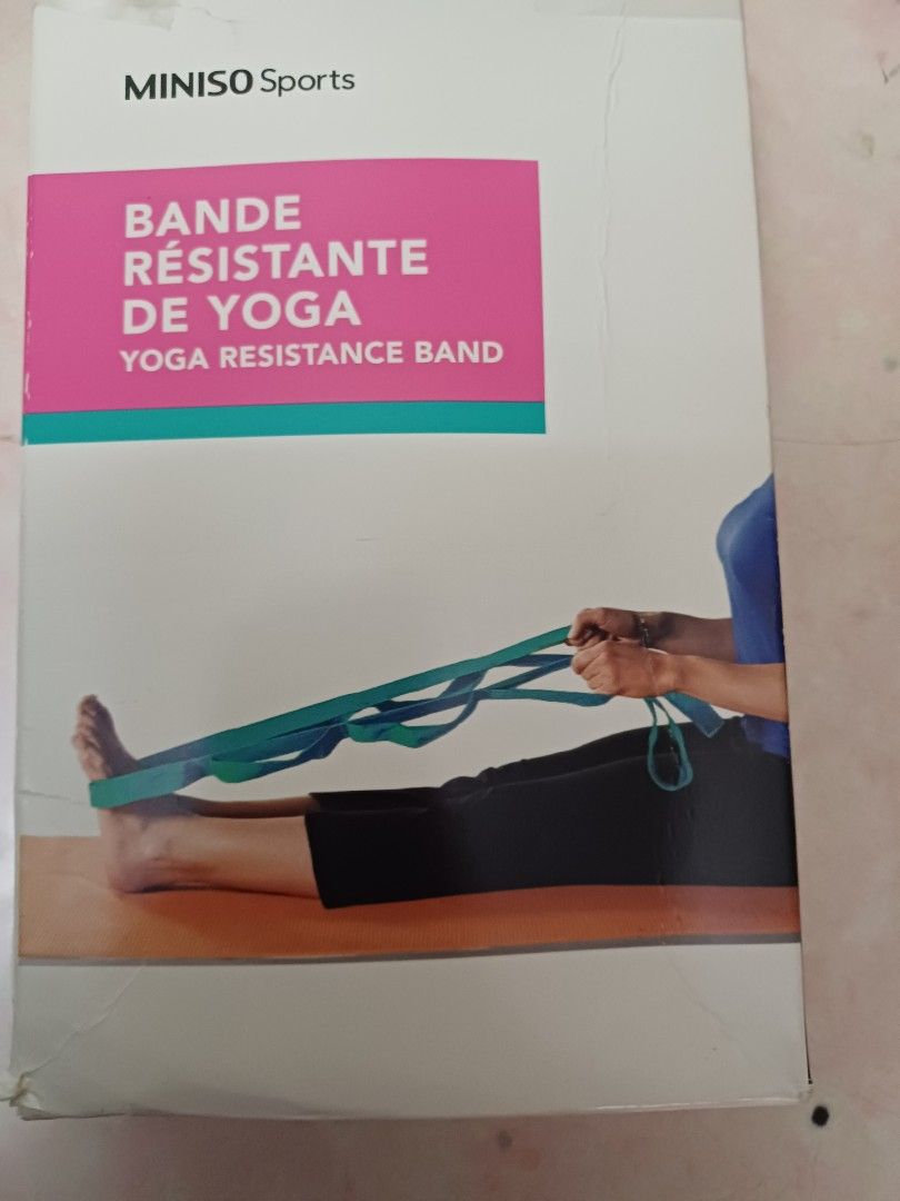 yoga resistance band, 運動產品, 其他運動配件- Carousell