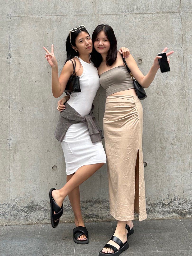 White ribbed dress zara on sale