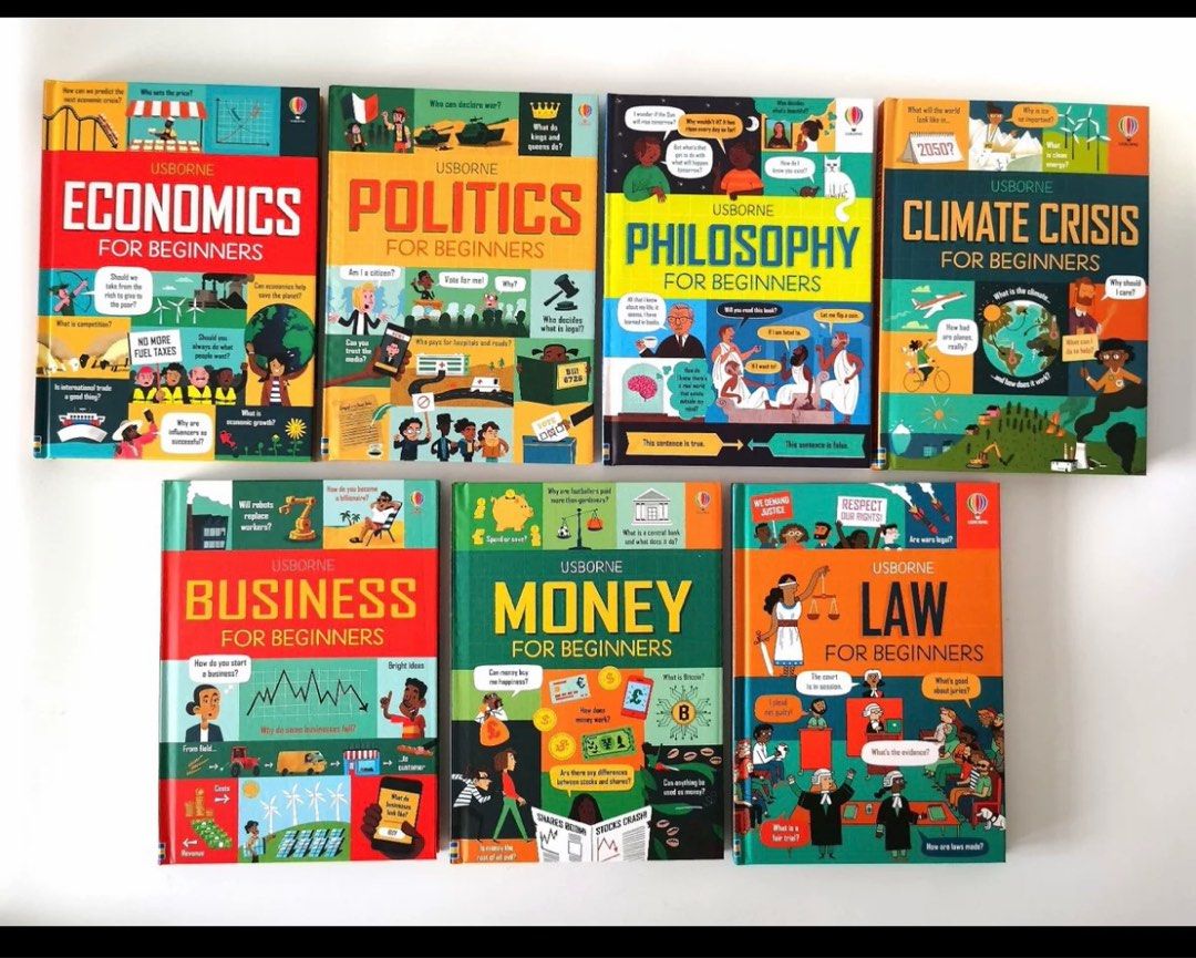 現貨最新latest Usborne for Beginners in Business Economics usborne