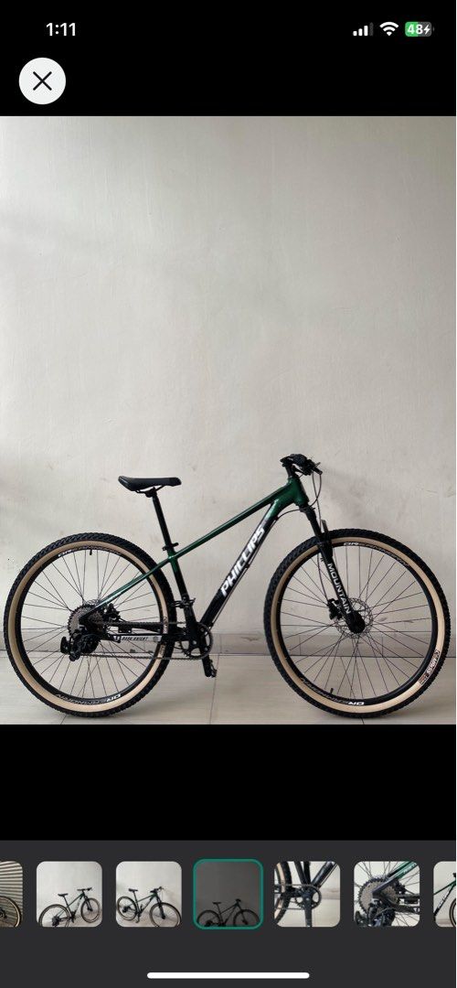 2022 Phillips Raleigh RT790 Dark Knight green lantern high spec 10 speed 1x10 drivetrain lightweight aluminium alloy Mountain Bike hardtail mtb 29