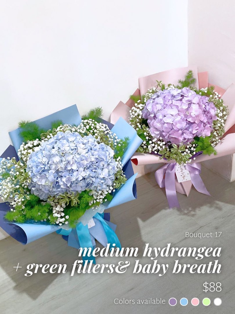 2024 Valentine Day Hydrangea Bouquet Hobbies Toys Stationery   2024 Valentine Day Hydrangea B 1706283506 1c25f6da 