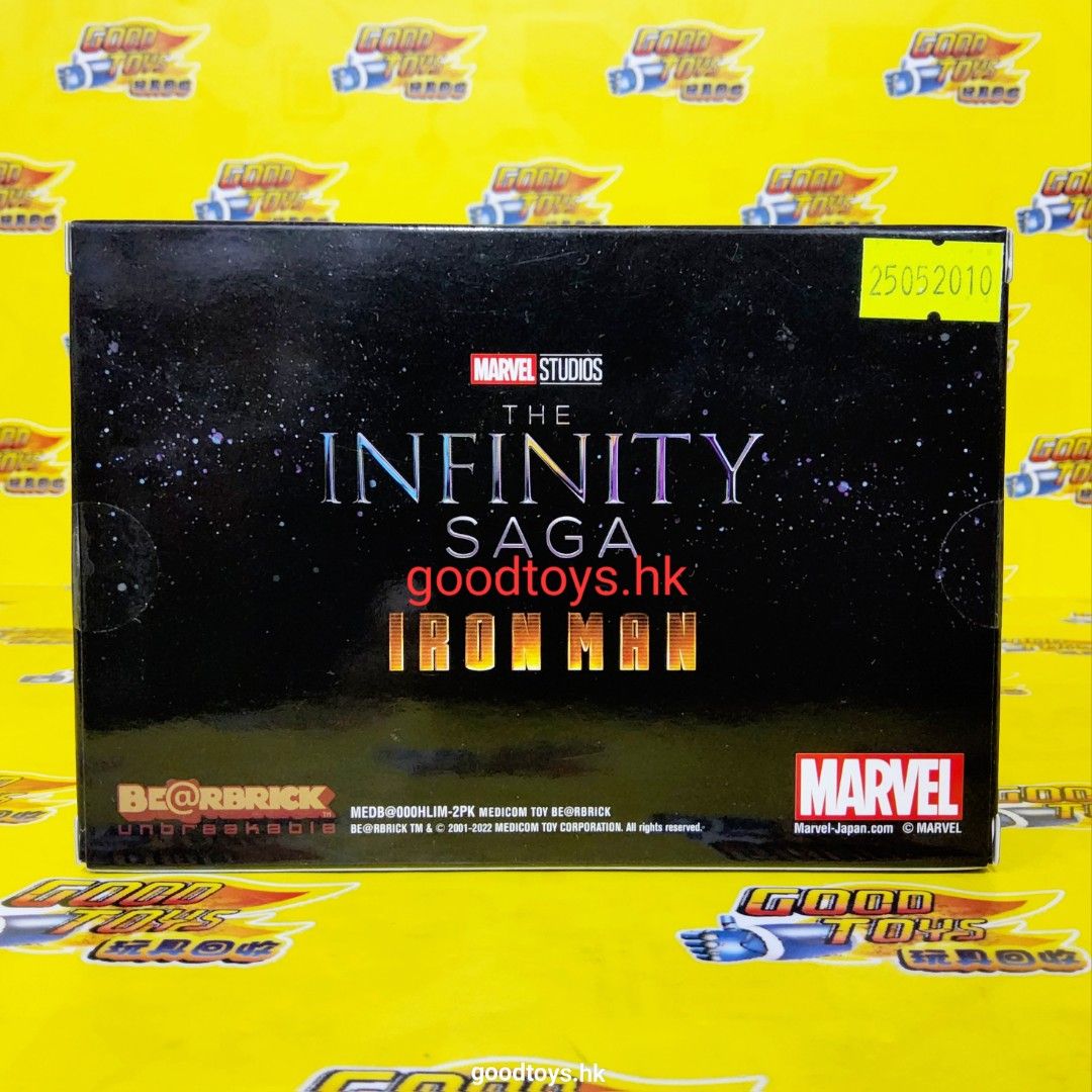 全新未開封MEDICOM 一番賞C賞BEARBRICK 100% THE INFINITY SAGA IRON