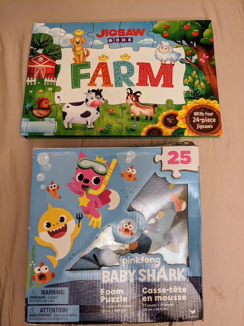 Baby shark hot sale foam puzzle