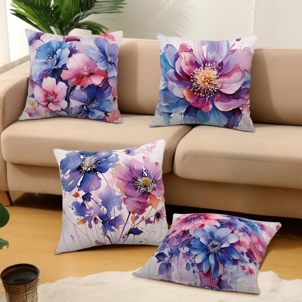 Cushion covers for sofa pillows clearance