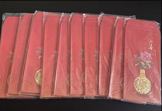 10 packs (100pcs) Standard Charted red packet angpow, Hobbies & Toys ...
