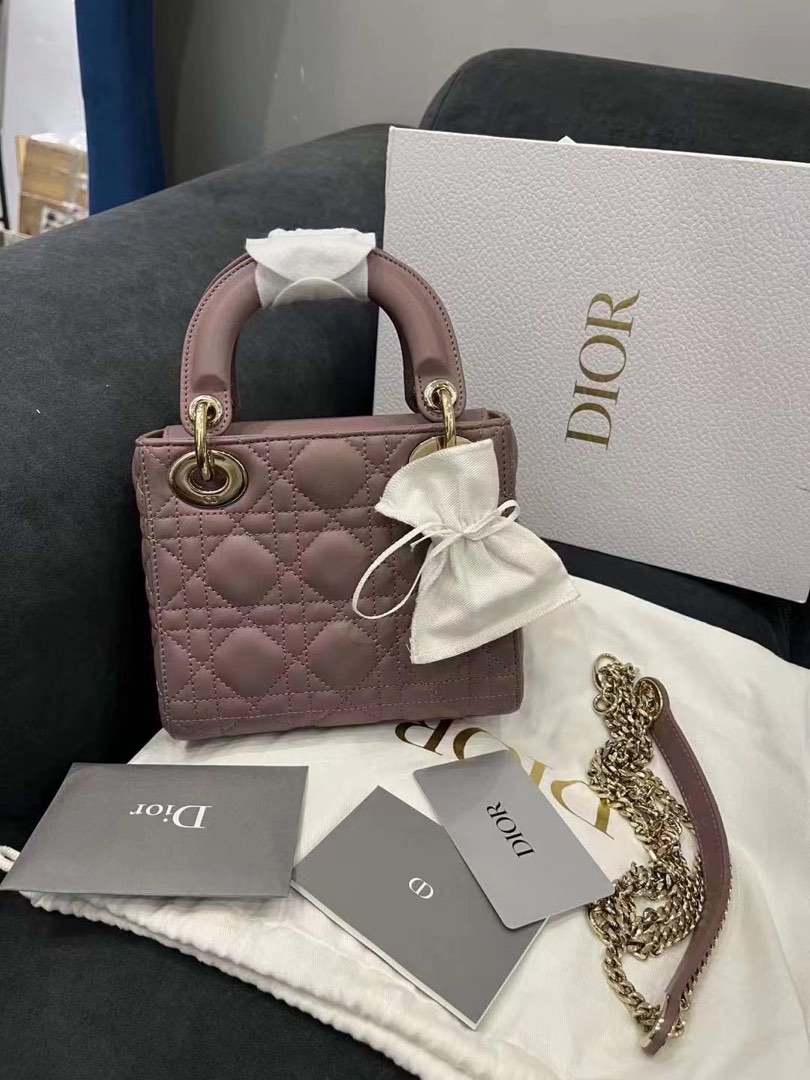 Authentic Lady Dior Mini Luxury Bags Wallets on Carousell