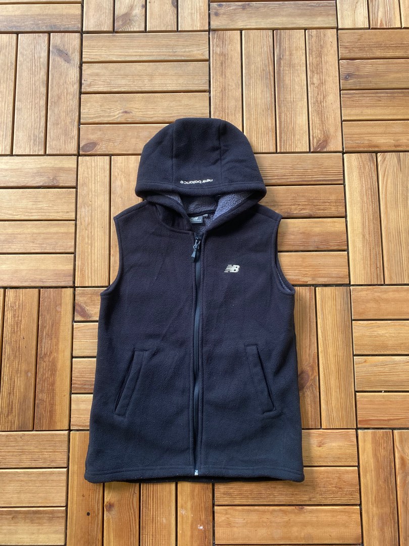 New balance sleeveless hoodie online