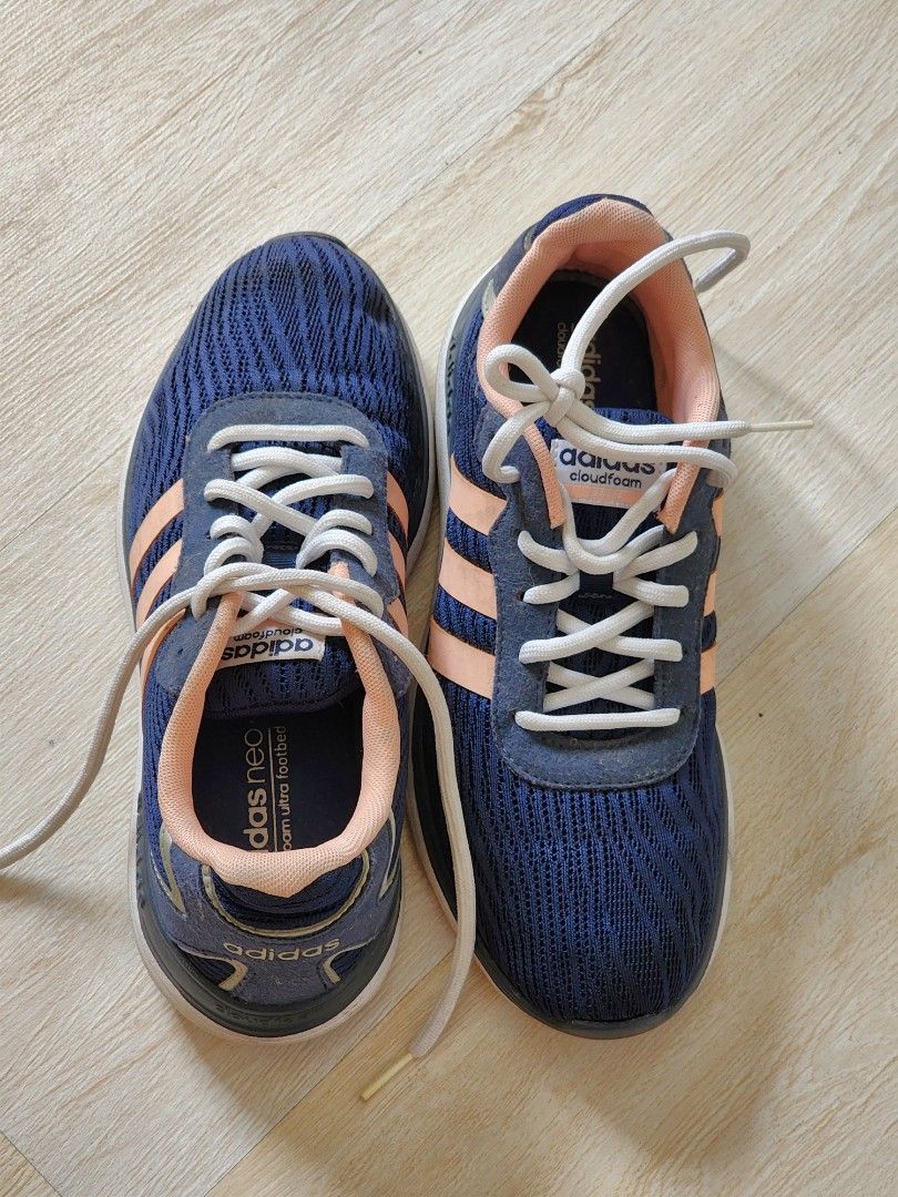 adidas gazelle silver green womens Adidas Womens Cloudfoam Pure Running Shoes