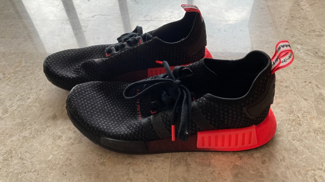 Adidas knit black online