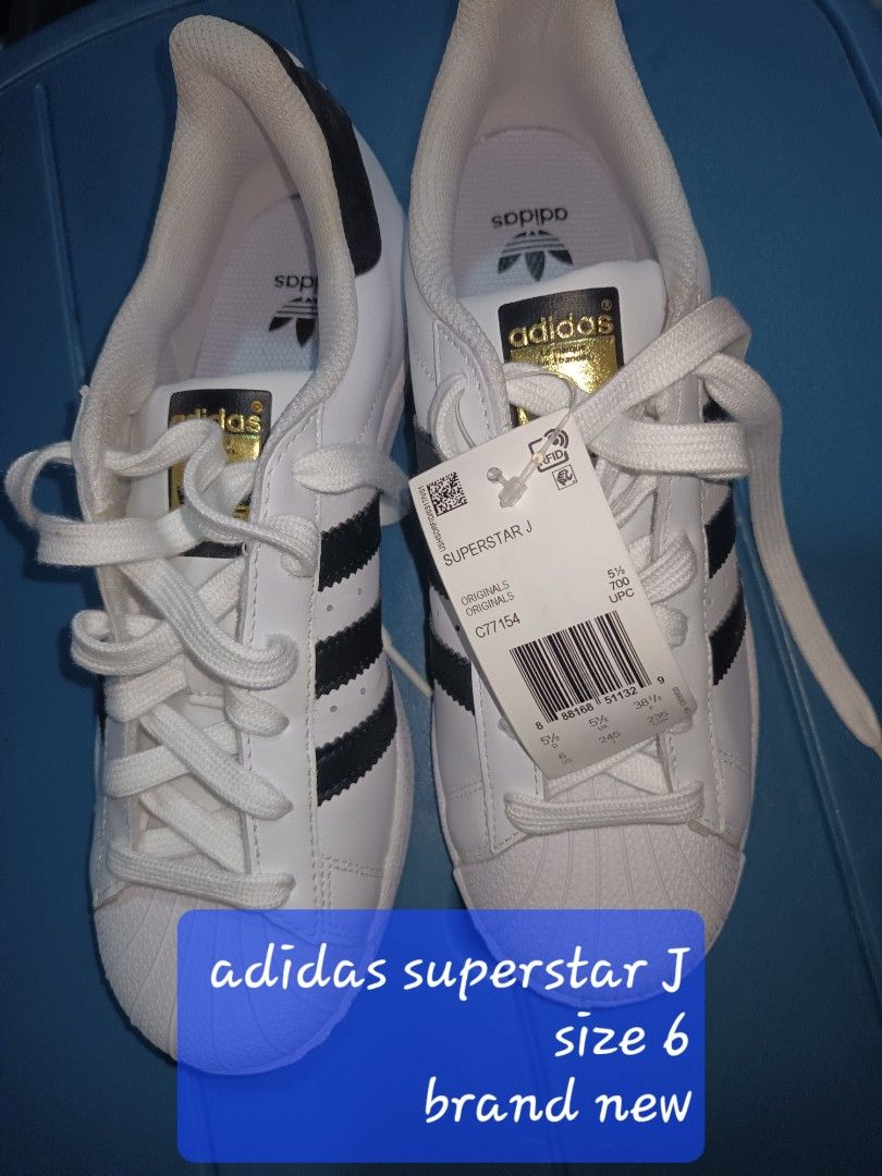Adidas superstars cheap size 6