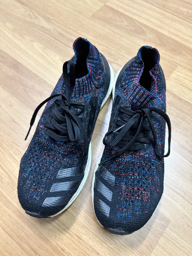Ultra boost hotsell uncaged black blue