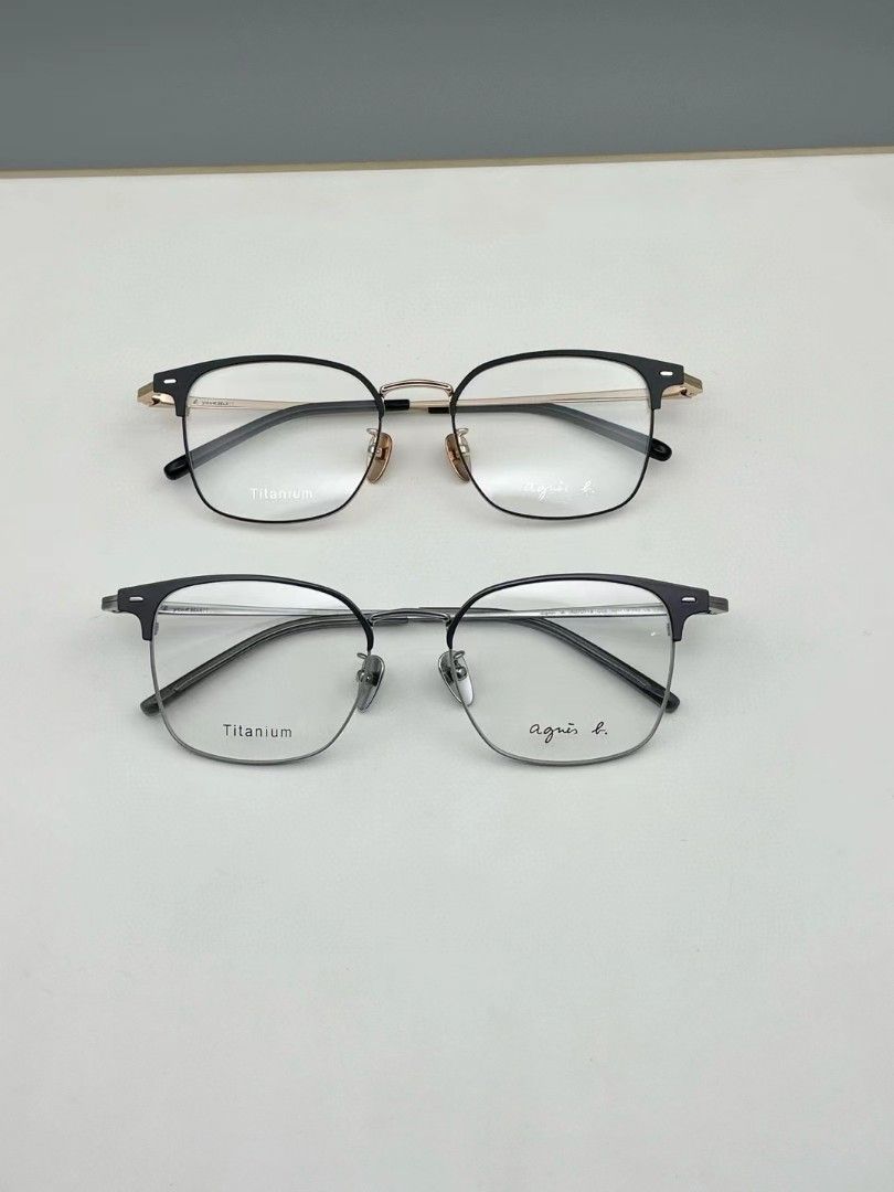 Agnes b titanium shop glasses