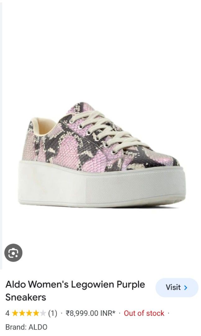 Aldo new arrivals purple shoes