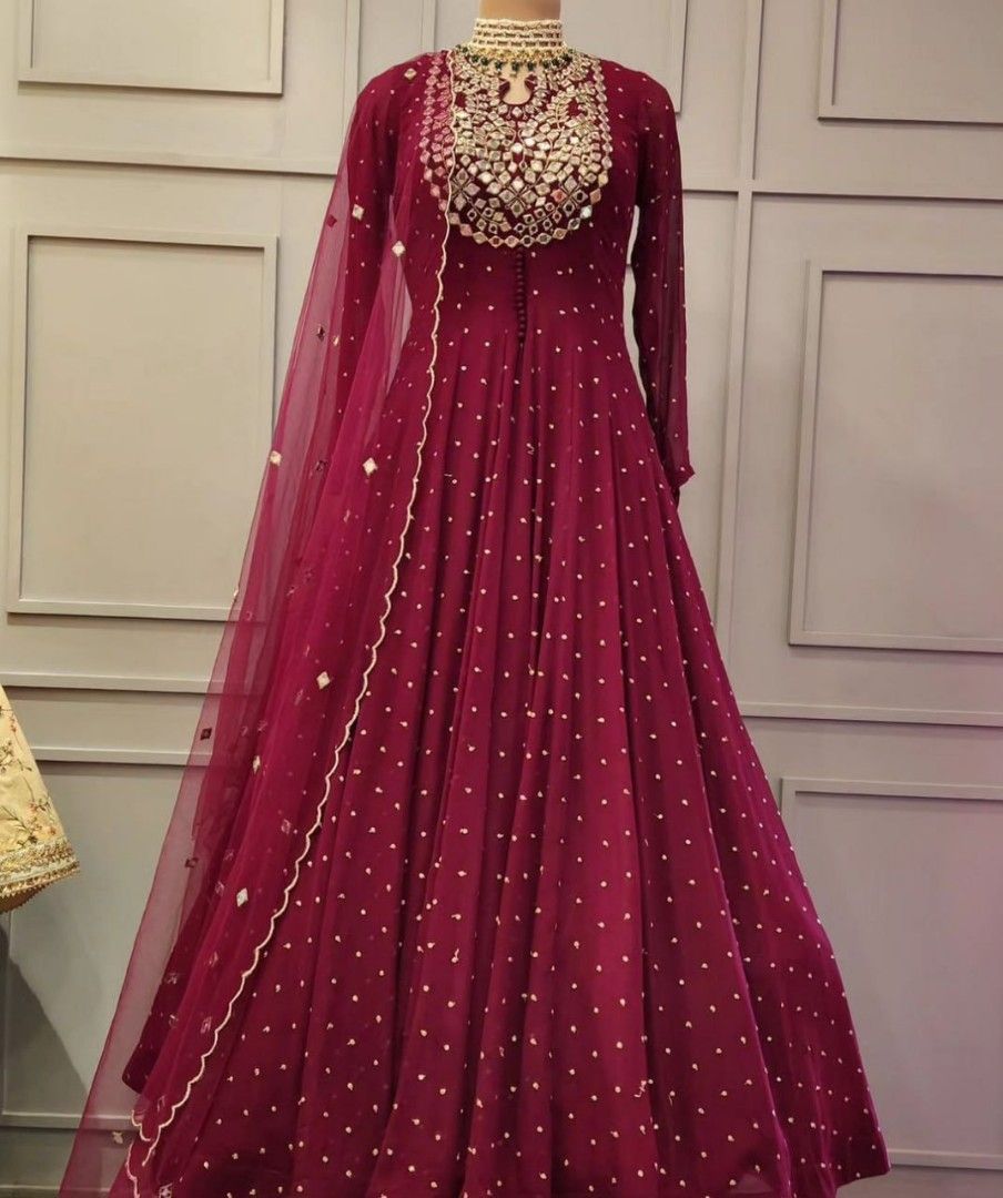 Gaun anarkali outlet