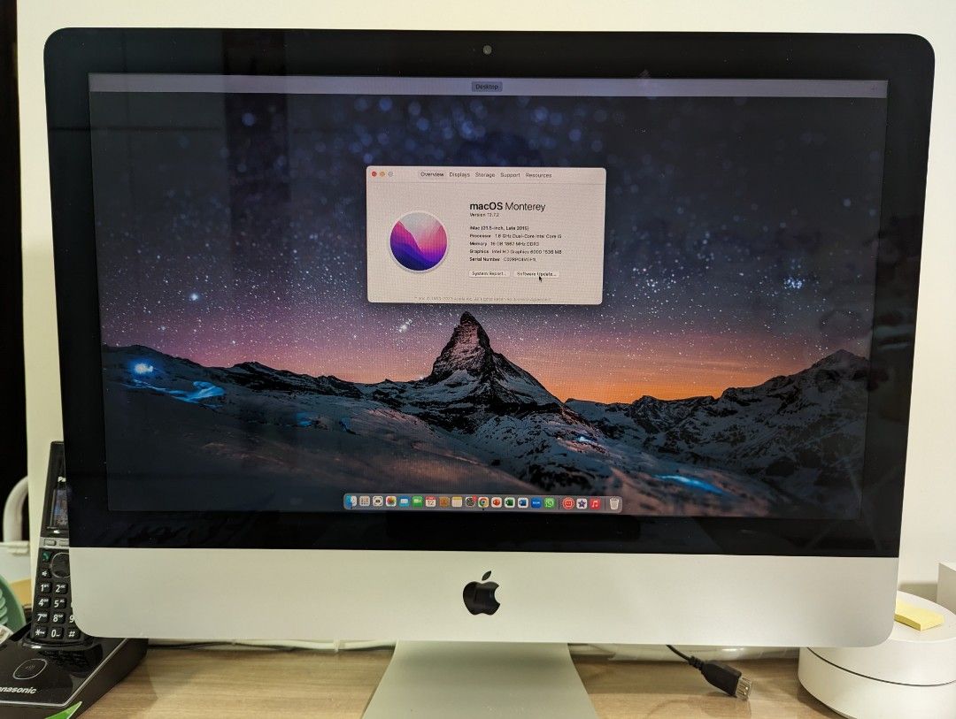 iMac (Late 2015) メモリ16G/1TB Fusion Drive - デスクトップ型PC