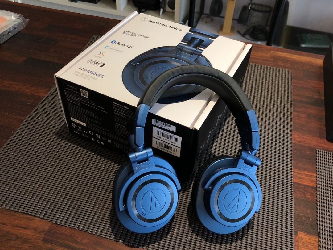 NEW Limited Edition] Audio Technica ATH-M50XBT2 DS Wireless Over-Ear  Headphones