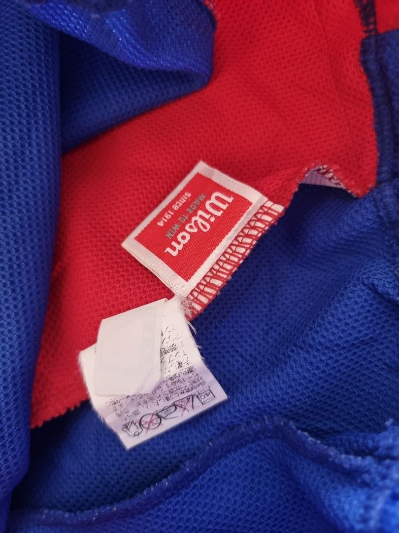Auth Wilson Nylon Motorcross Pants size small to medium (Category: Activewear) located in Muntinlupa City. Submitted by thriftstorypremiumshop (Listing ID 1282049475, Image 3). Description: auth Wilson nylon pants for biking or motorcross. with matching jacket. pre owned. dimension 18" waist stretched 36.5" height.