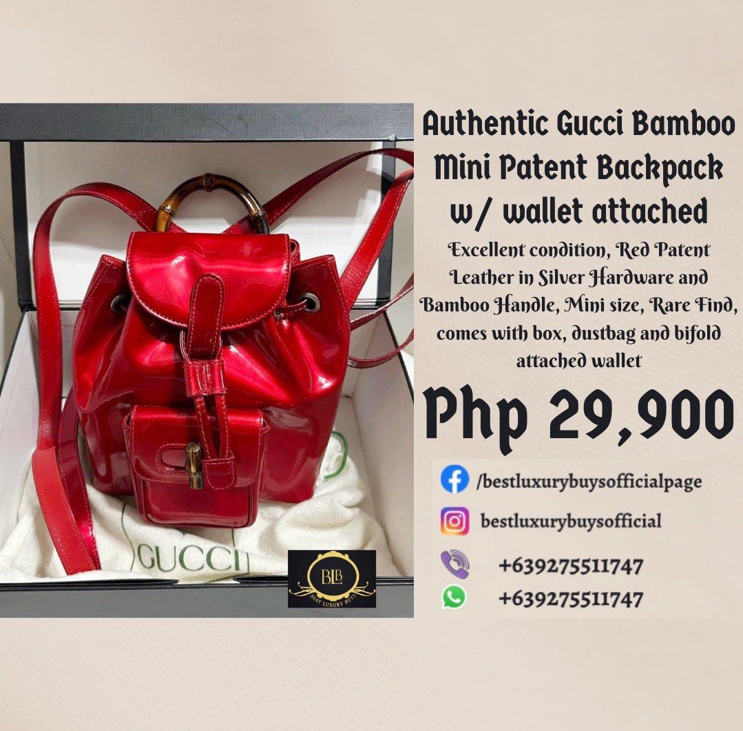 Gucci backpack box sales