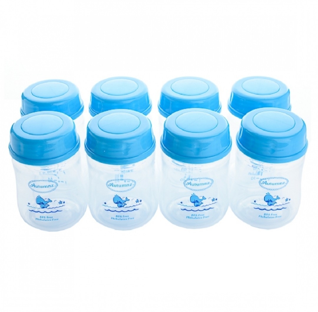 Autumnz-Wide Neck Breastmilk Storage Bottles *5oz* (4 btls