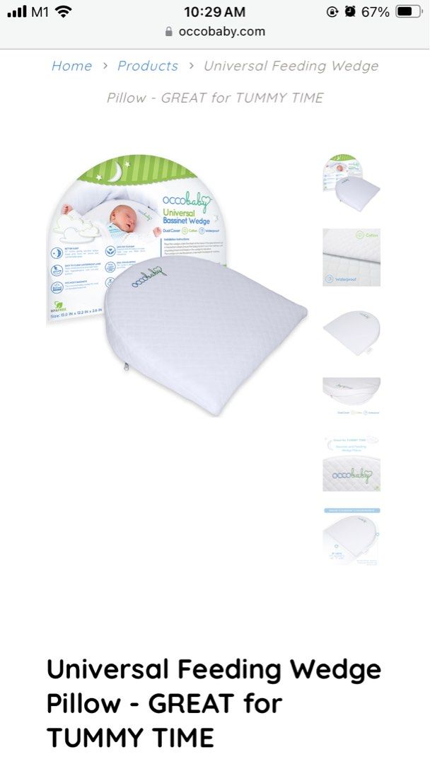 Occobaby universal bassinet wedge on sale