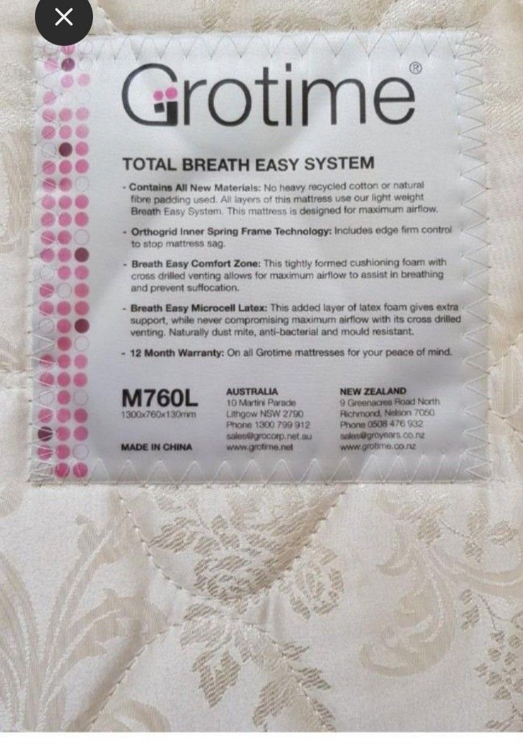 Grotime total breath easy system store