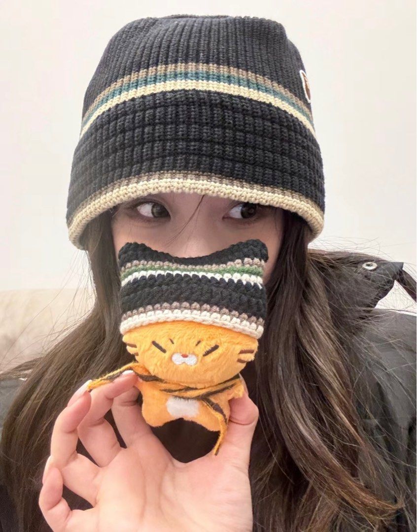 BAPE APE HEAD ONE POINT CRUSHER HAT, Men's Fashion, Watches