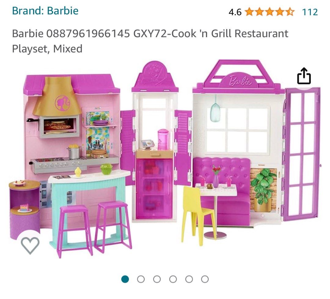 Barbie barbecue playset sales