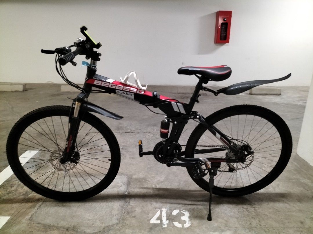 BEGASSO Foldable Mountain Bike Sports Equipment Bicycles Parts