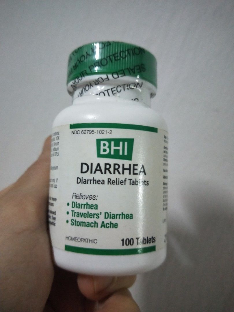 BHI Diarrhea Relief Tablets, Health & Nutrition, Health Supplements