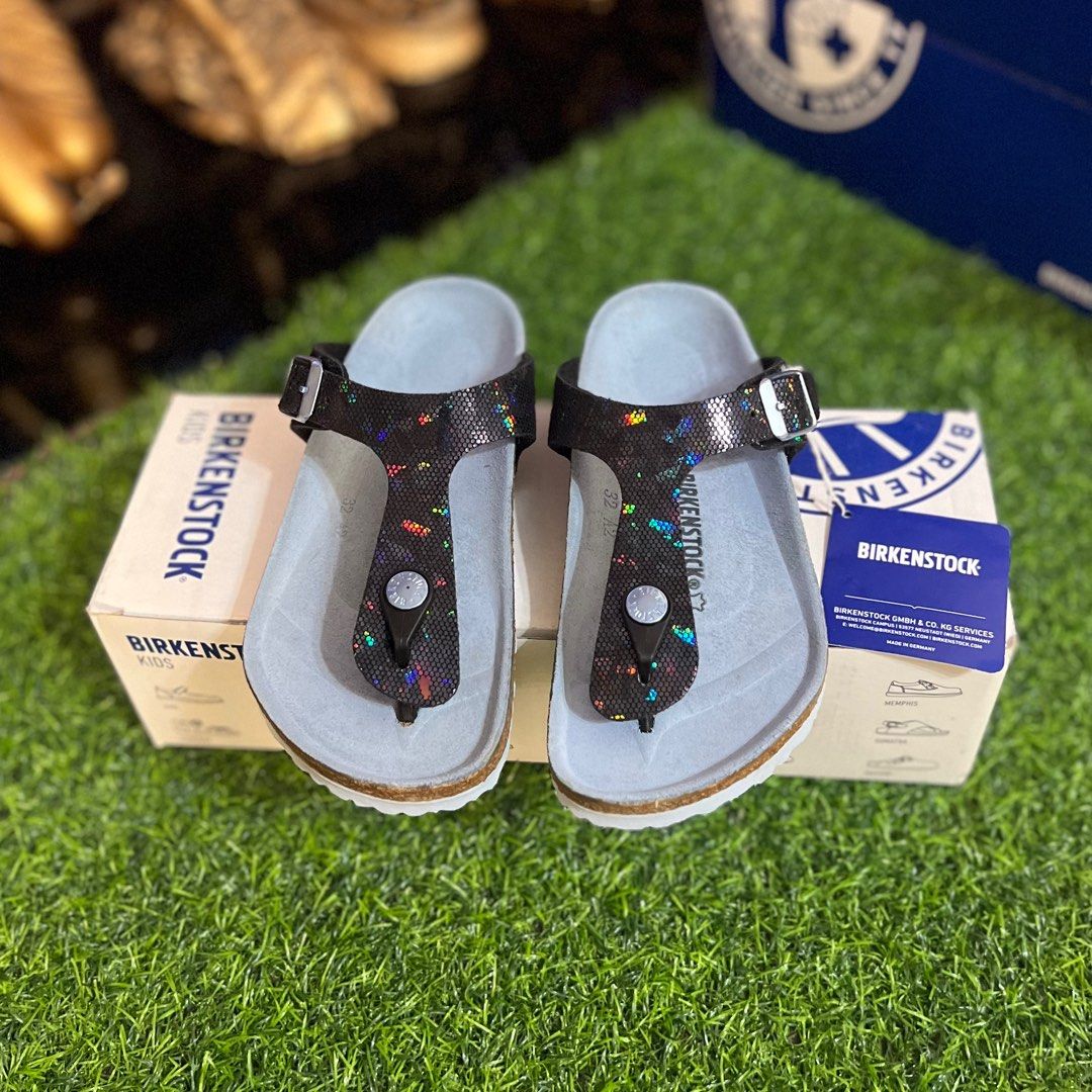 Birkenstock black hotsell hologram