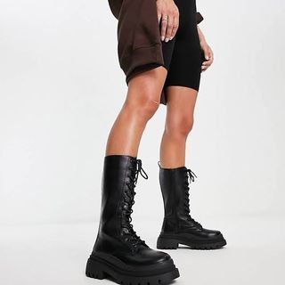 Black Chunky Boots
