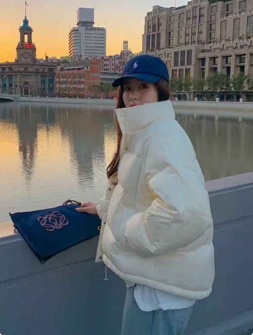 Down jacket puffy online