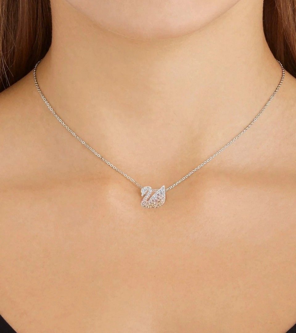 Champagne crystal clearance necklace