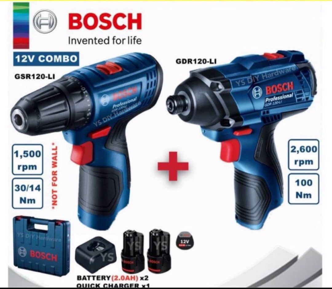 Bosch 12v Combo Furniture Home Living Home Improvement