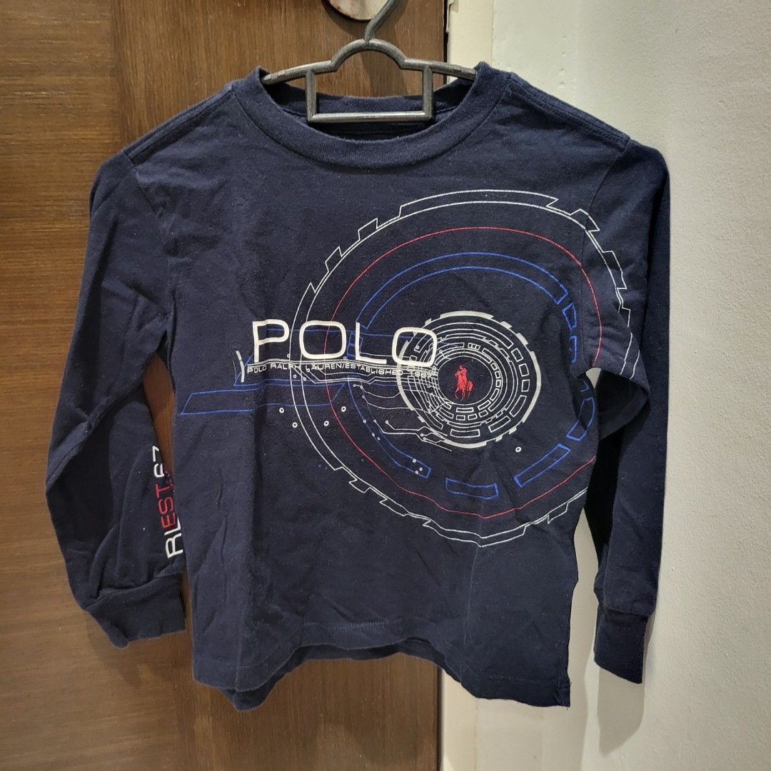 cat and jack long sleeve polo