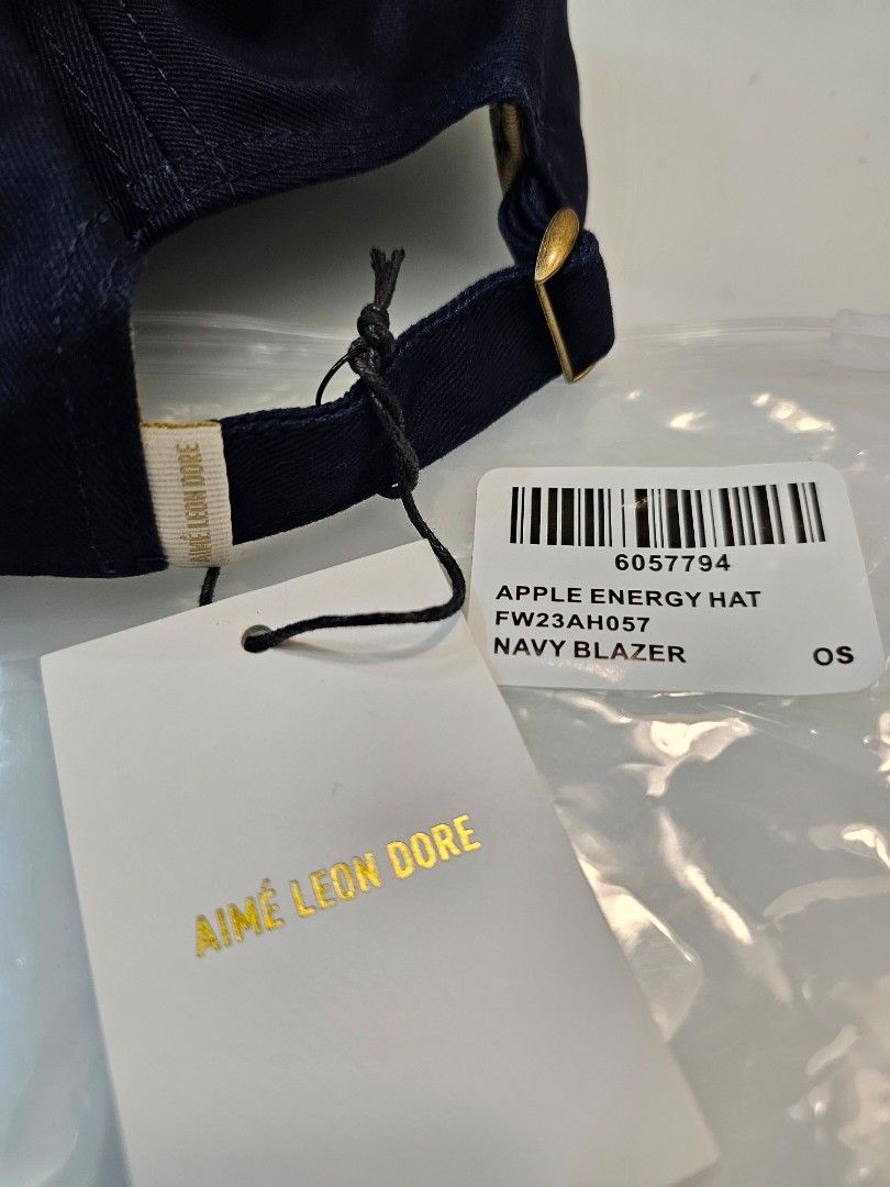 Brand New With Tags Aime Leon Dore Apple Energy Hat, Men's Fashion