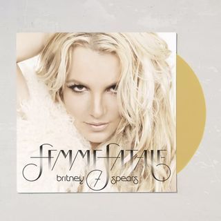 Britney Spears Femme Fatale Gold vinyl