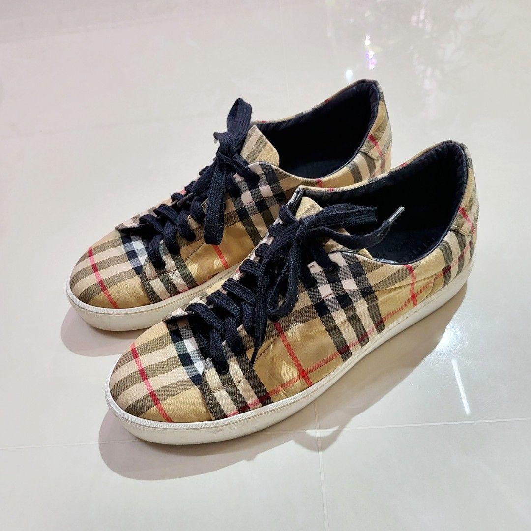 Burberry vintage check trainers top