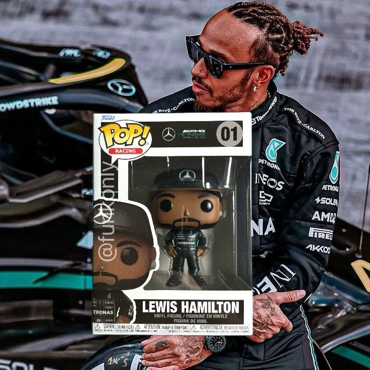 Funko Pop Formule 1 Lewis Hamilton 01 Officiel
