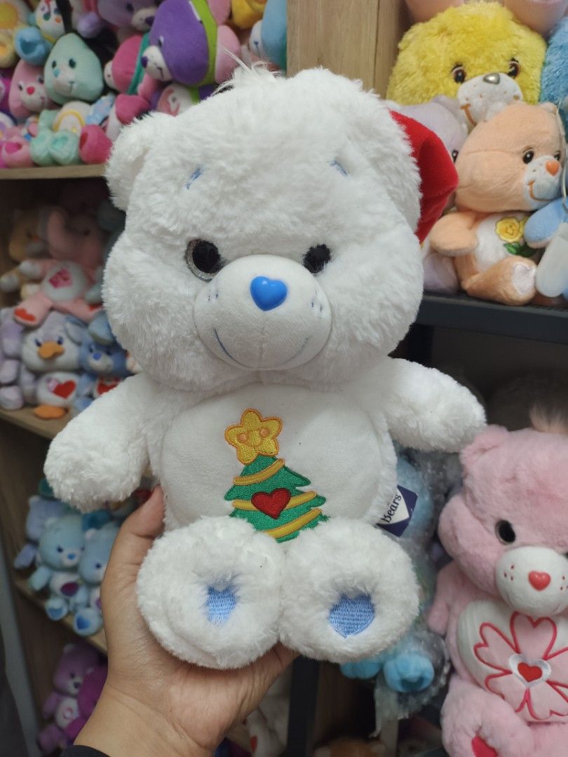 Care Bear Christmas Official Plush Doll Holiday Wish Bear Care