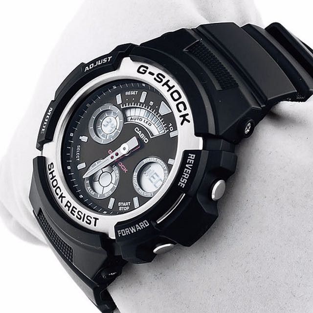 G shock aw sales 590 adjust hands