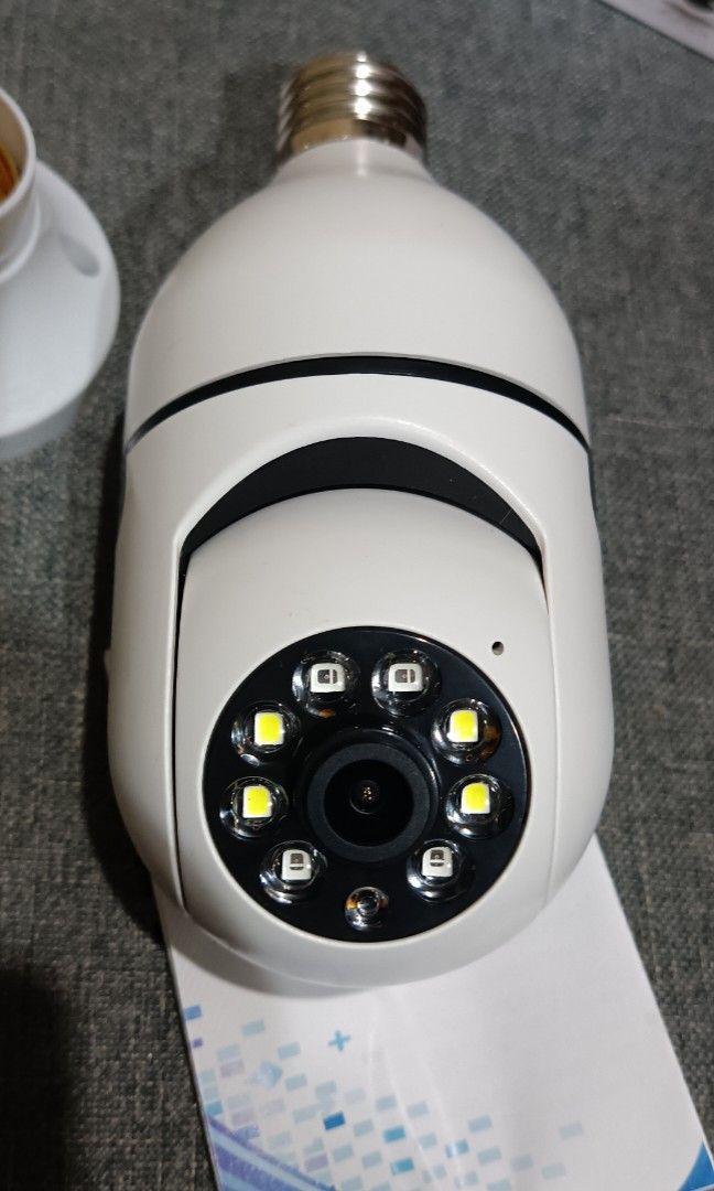 CCTV down light (Category: Other Gadgets) located in Puchong. Submitted by wadi968 (Listing ID 1282015202, Image 3). Description: CCTV standalone sesuai utk pasang pada lampu down light tak perlu pakai adapter boleh terus plug in pada soket down light boleh pusing kiri kanan atas bawah ada speaker boleh komunikasi boleh rekod di memori kad boleh papar di handpon juga sesuai utk suri rumah pantau keadaan rmh senang tak perlu wiring seting pun muda