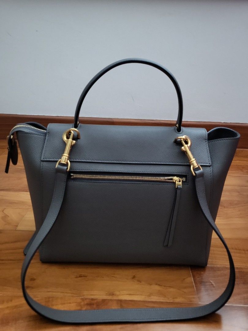 Celine Belt Bag in Grey authentic Luxury Bags Wallets on