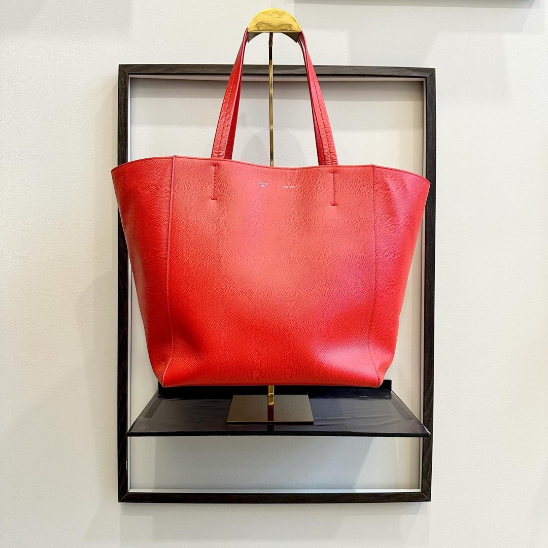 Celine Red Tote Luxury Bags Wallets on Carousell